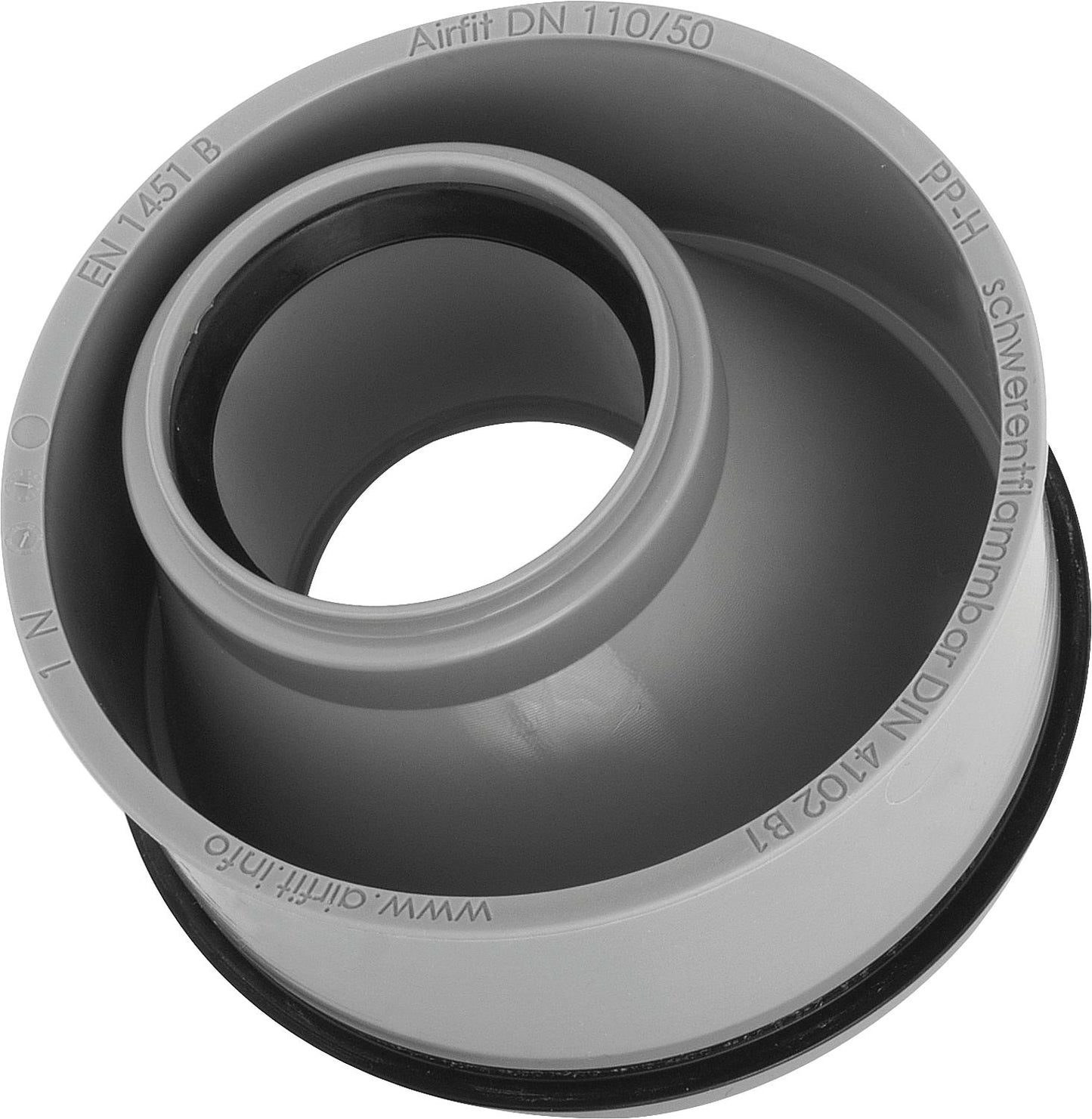 Réducteur interne pour eaux usées DN 110 x 50