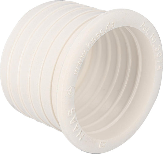 Rubber nipple for siphon pipes with pointed end 32/40