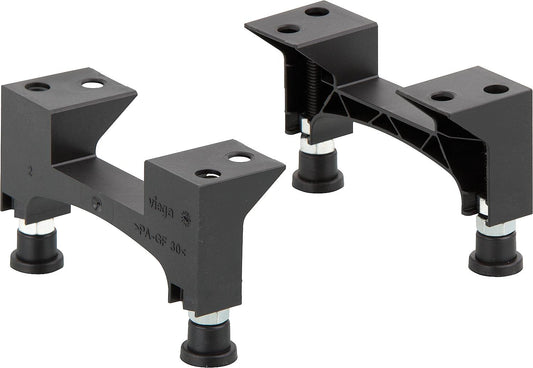 Pieds réglables Viega Advantix pour caniveau de douche modèle 4982.91, hauteur d'installation 70-95 mm