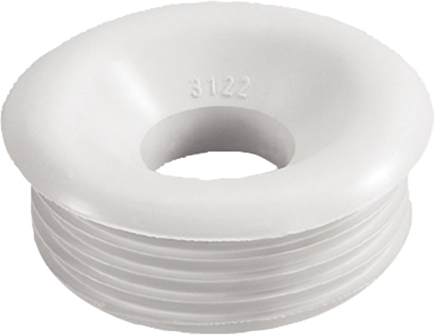 Light-colored rubber flush pipe connector for pressure flush pipe Ø 28/32 mm, from approx. 1978 onwards, without rosette