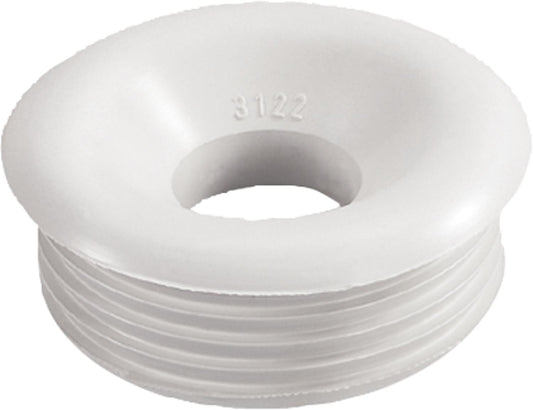 Light-colored rubber flush pipe connector for pressure flush pipe Ø 28/32 mm, from approx. 1978 onwards, without rosette