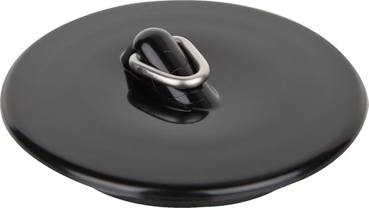 Bouchon de vanne avec support triangulaire pour vannes de vidange de 45 mm, noir