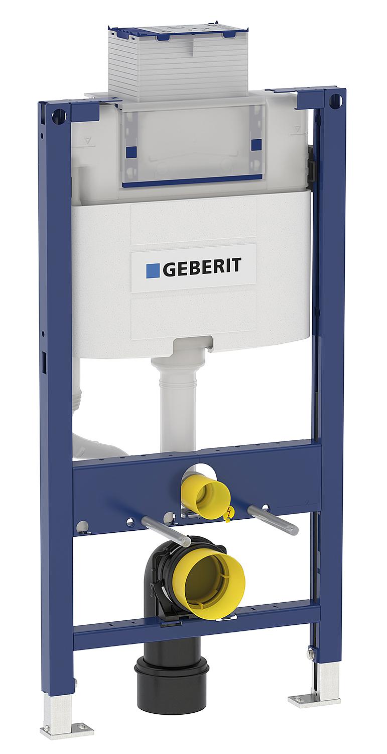 Élément Duofix pour WC suspendu 98 cm, avec contact avant/supérieur Omega UP-SPK 12 cm