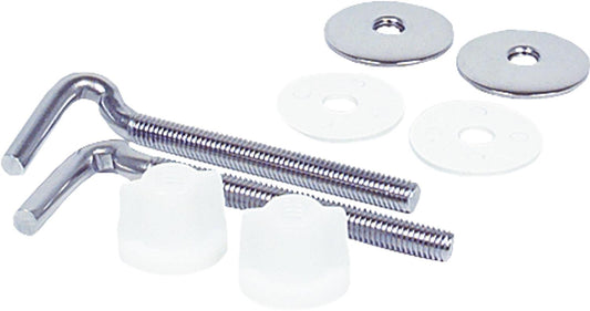 Befestigungssatz für WC-Sitz,aus Edelstahl Typ: Twist