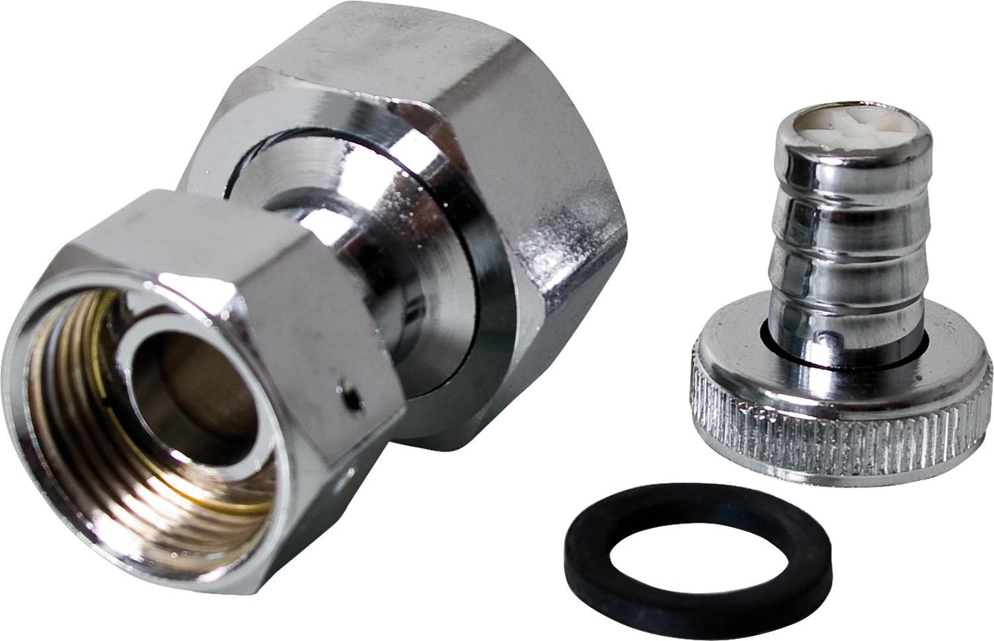 Mounting kit between 3/4" tap and dispensing hose