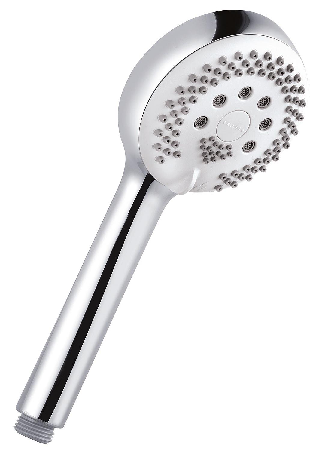 Hand shower Kludi Logo 3S 3 jet types Ø 96 mm chrome