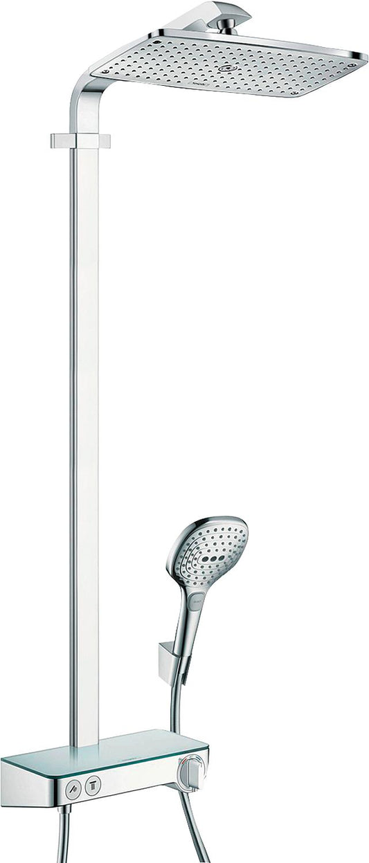 Brause-System Hansgrohe Raindance Select E 360 Handbrause, Kopfbrause 360x190 mm und Thermostat chrom
