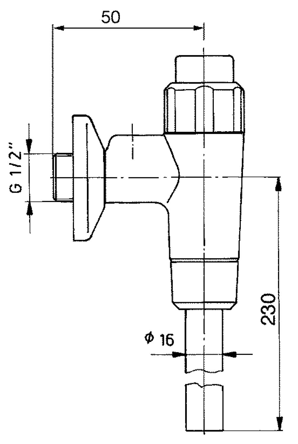 Ersatzteile für Urinal Druckspüler Typ 670
