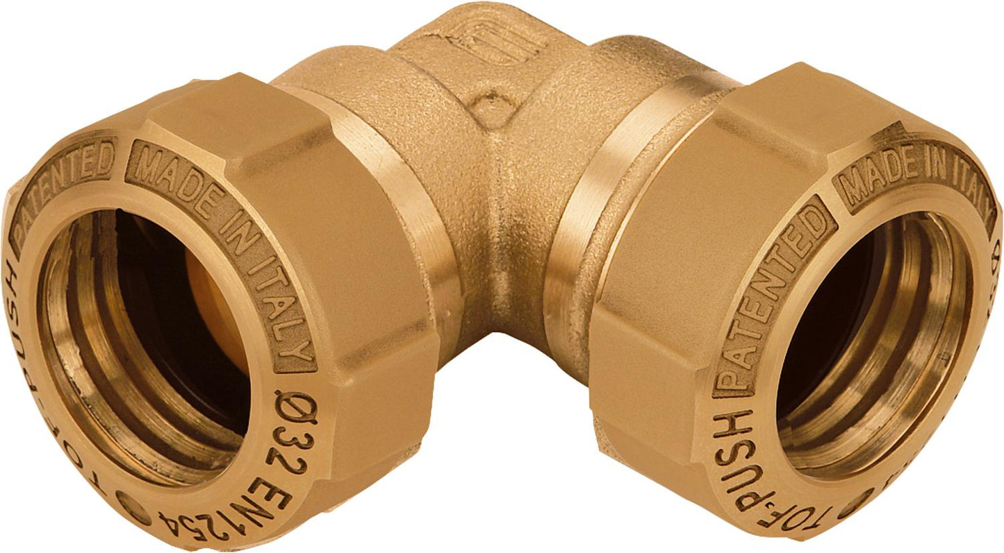 Angle fitting type 866 20mm not suitable for gas