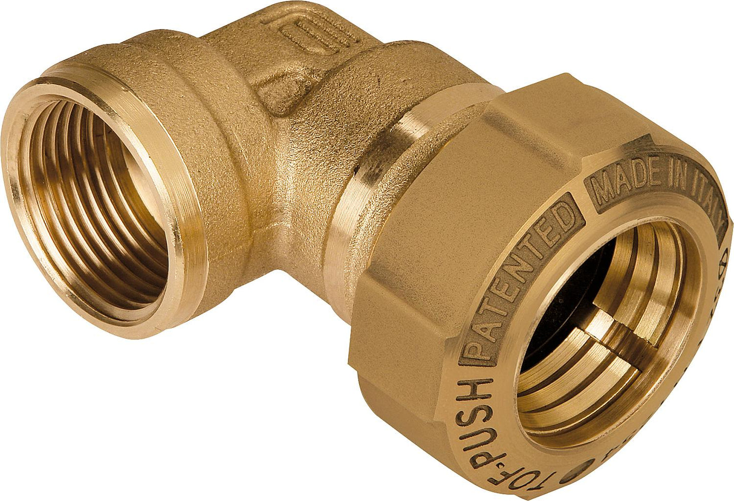 Angle fitting with female thread type 868 1/2"x20mm not suitable for gas
