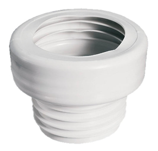 Raccordement WC droit, sortie WC Ø100 x 95-110 mm, drain intérieur