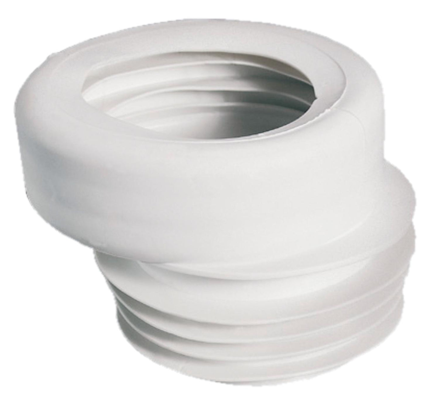 Raccordement WC excentré Ø 100 x 90 mm Couleur : Blanc
