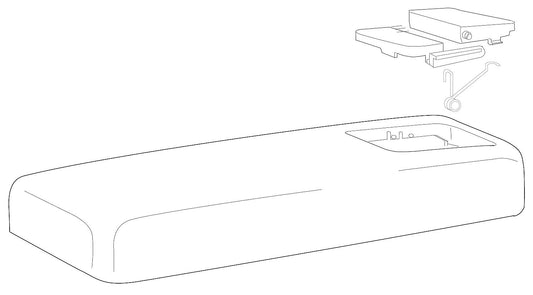 Corallo 2-Mengen Ersatz-Deckel weiss