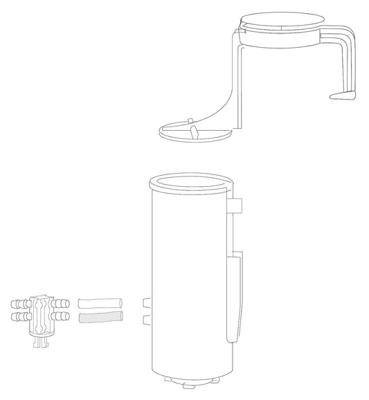 Evolut Umrüstsatz von mechanisch auf pneumatisch 2004-2014