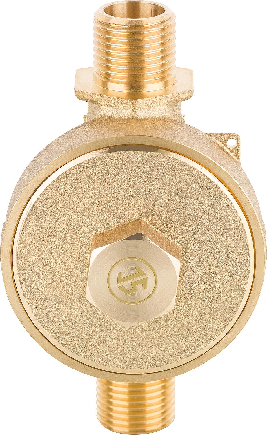 Flush-mounted housing for MTK / MTW 1/2" male thread / 15 mm soldering iron meter.