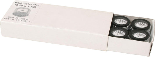 Weichstrahlregler-Niederdruck ohne Prüfz AG M28X1 mit Gummidichtung mit Zahnkranz  ""VPE 10 Stk.""