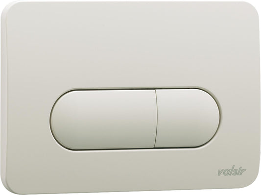 Betätigungsplatte 2-Mengen zu Evolut/Space Kunststoff Universal weiss