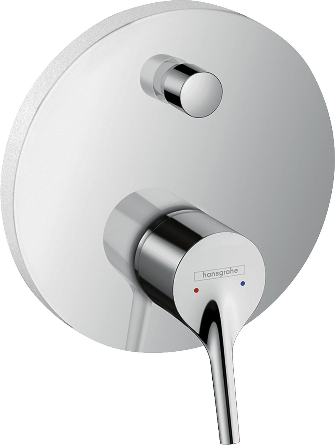 Hansgrohe Talis S concealed bath mixer with rosette Ø 150 mm, chrome