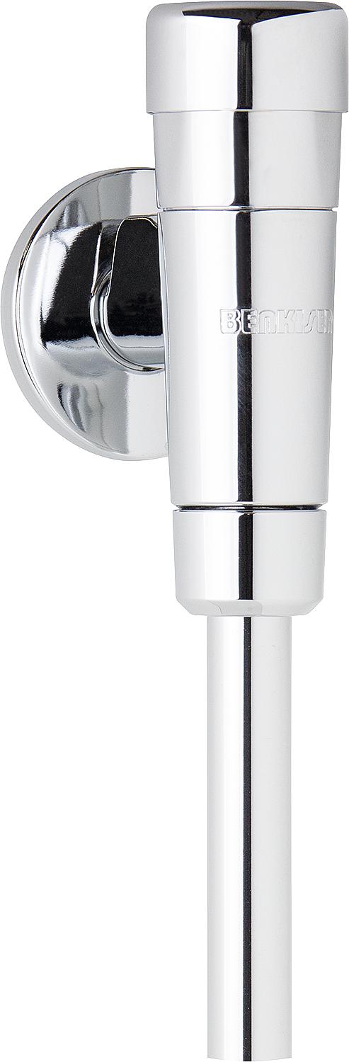 Robinet de chasse d'urinoir Benkiser Type 677 avec pré-arrêt, chromé