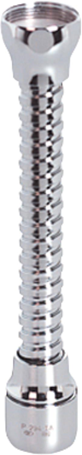 Bec allongé avec aérateur IG M22X1 en métal chromé 14 cm