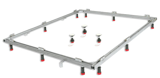 Mepa SF rectangular mounting frame 150/180 for steel, acrylic and mineral casting. Ref: 150181