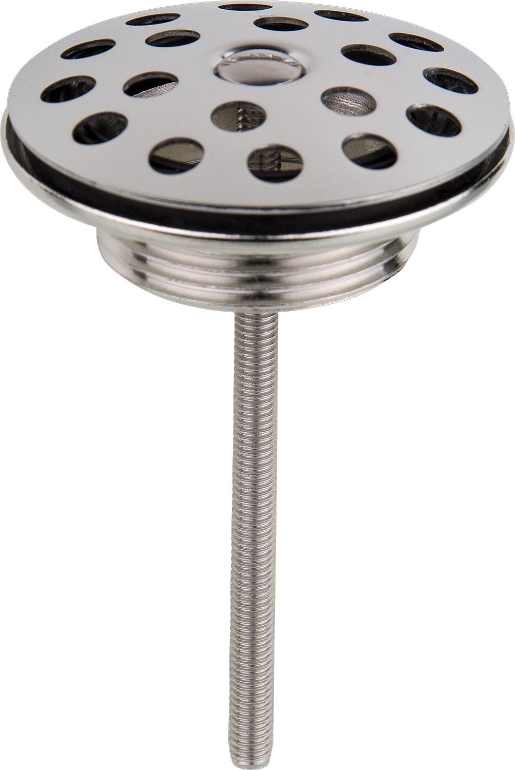 Clapet filtrant 1 1/4", diamètre : 60 mm, plaque filtrante en acier inoxydable, perforée