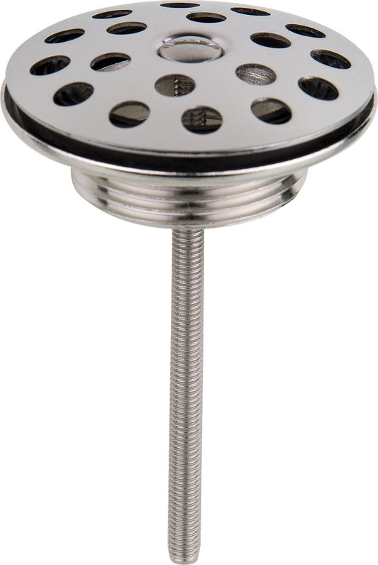 Clapet filtrant 1 1/4", diamètre : 60 mm, plaque filtrante en acier inoxydable, perforée