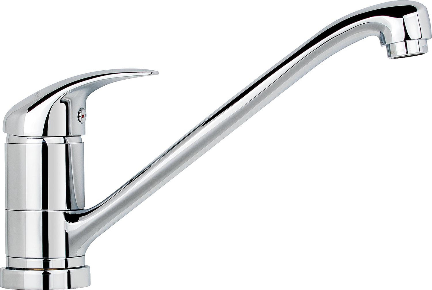 Rumba II kitchen mixer for under-window mounting, projection 236 mm, chrome-plated