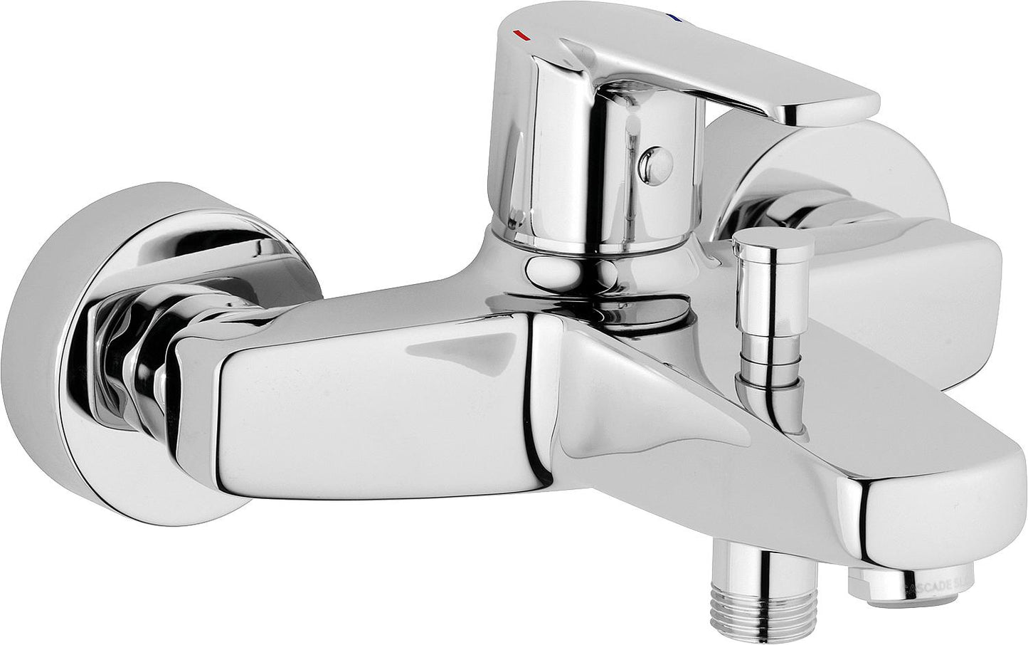 Mitigeur de salle de bain AP Heinrichschulte Alpha 300, saillie 161 mm, chromé