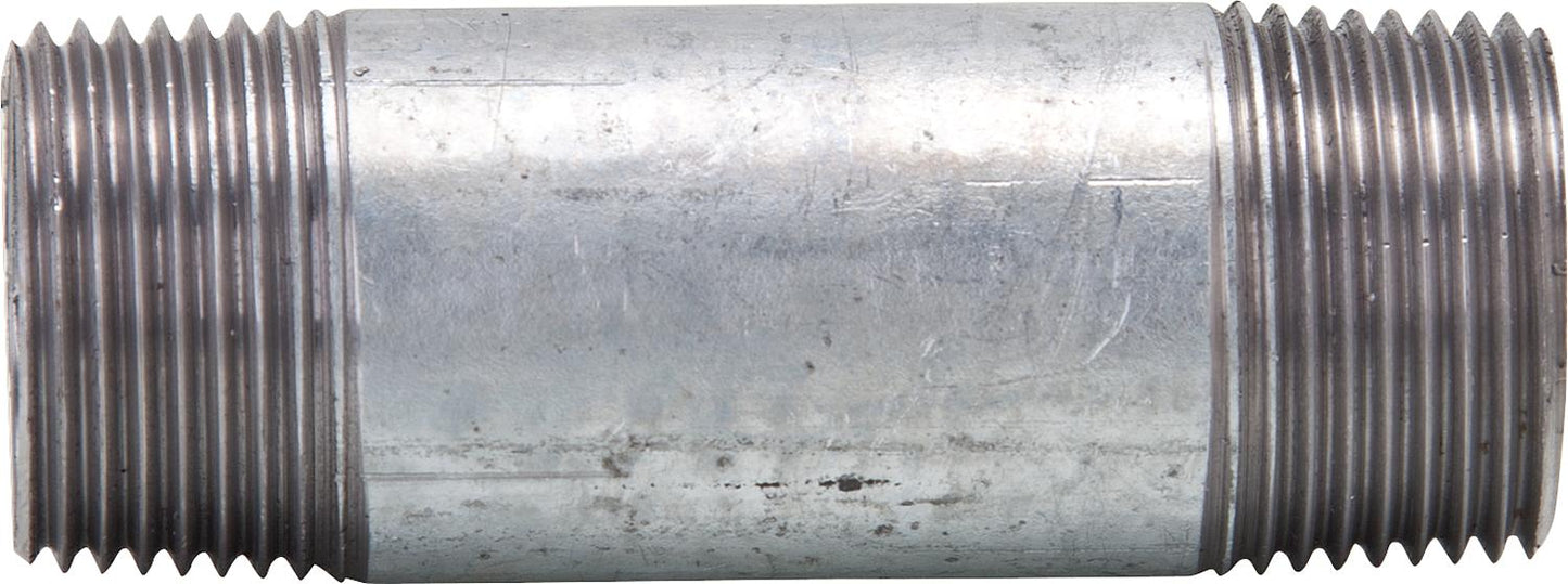 Double pipe nipple, galvanized 3/8", 30 mm male/male thread WG801
