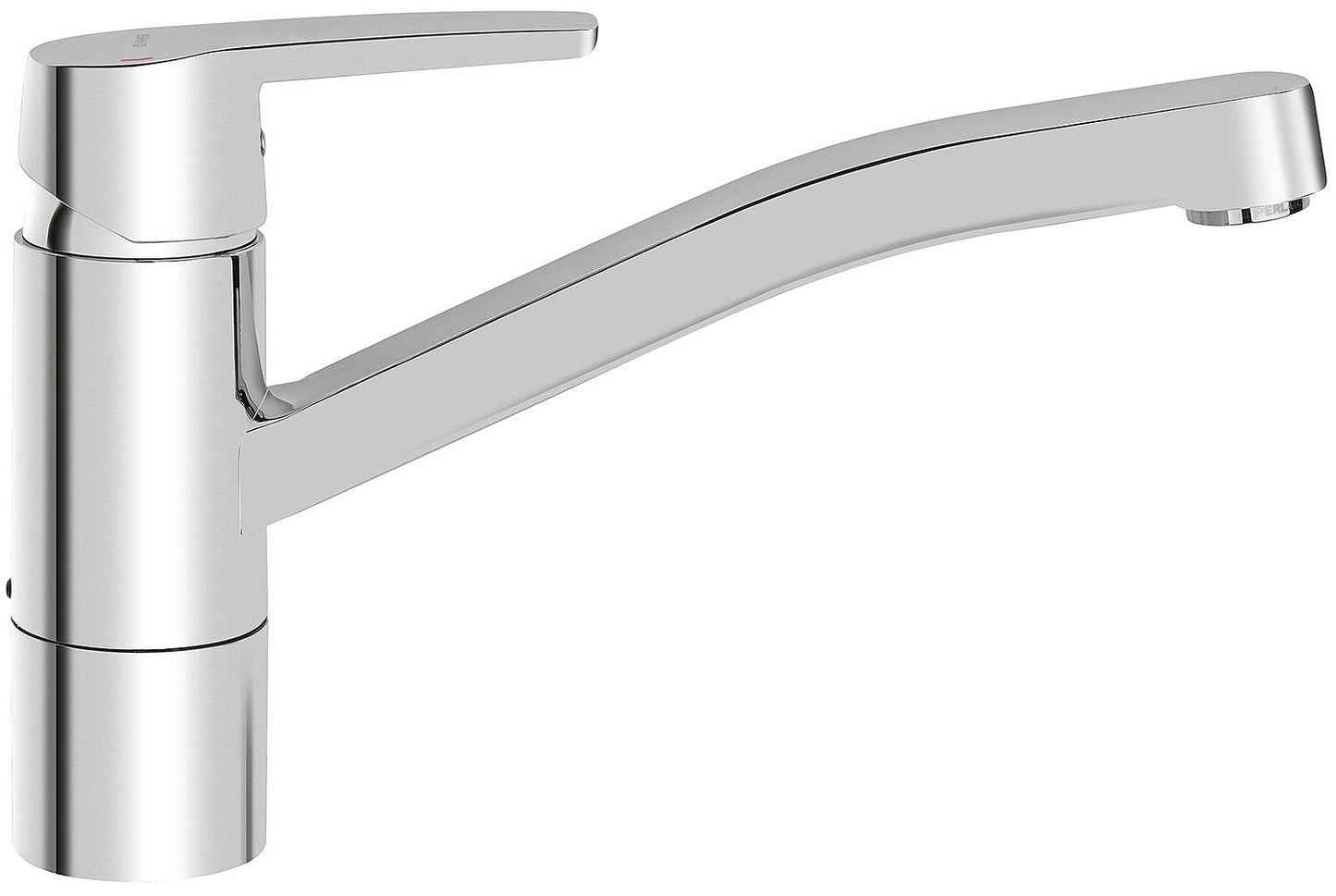 Hansa Hansapolo kitchen mixer tap with swivel spout, 216 mm projection, chrome