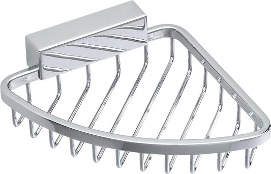 Iris² soap basket WxHxD: 134x30x145 mm, chrome-plated zinc