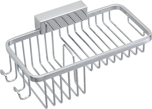 Iris² shower gel basket WxHxD: 213x54/30x116 mm, chrome-plated zinc