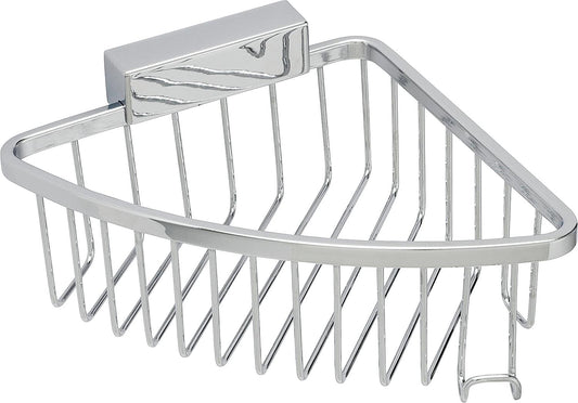 Shampoo basket Iris² WxHxD: 164x54x184 mm Zinc chrome-plated