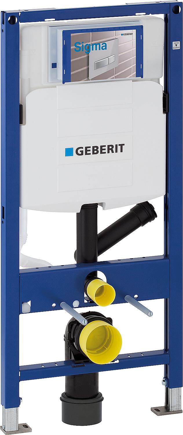 Élément WC Duofix 112 cm Duofresh, avec système d'extraction d'odeurs Sigma UP 320.