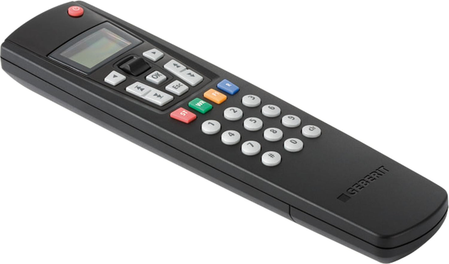 Téléphone portable Geberit pour le réglage des fonctions de chasse d'eau infrarouge des urinoirs