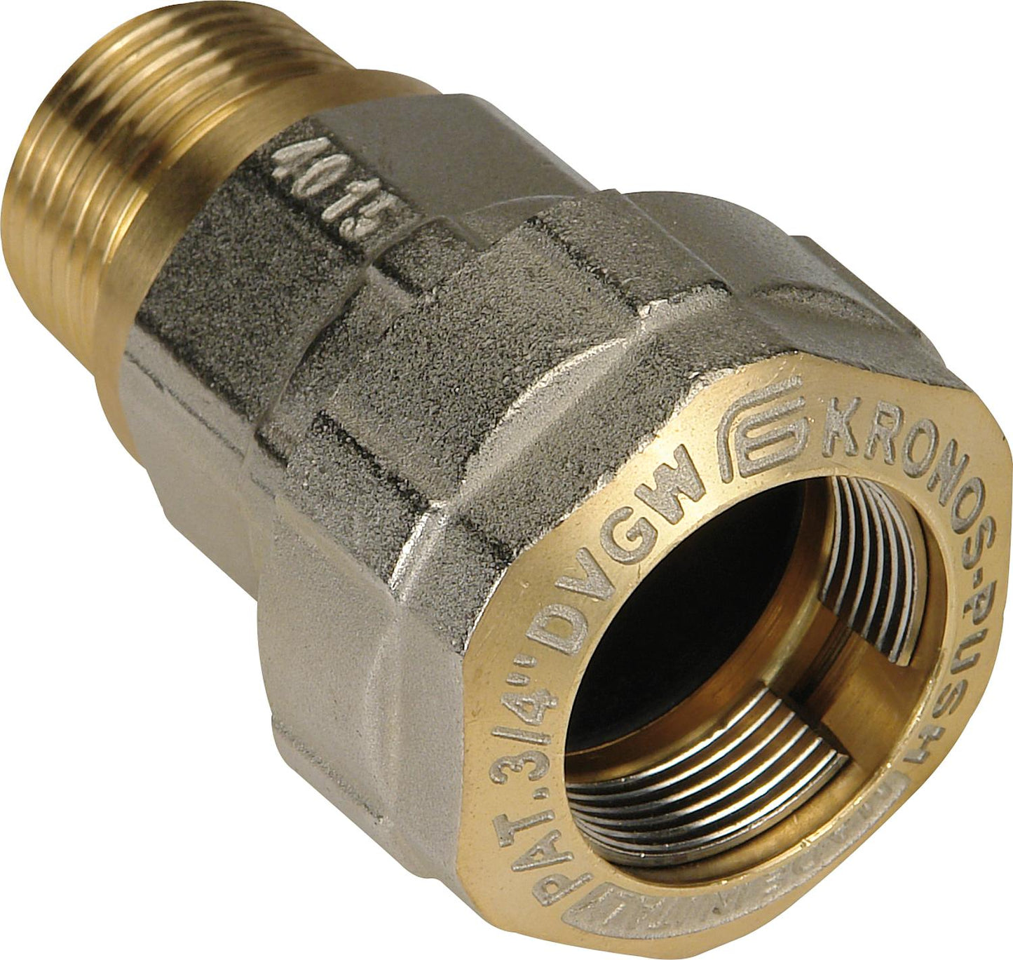 Kronos Push pipe connection 3/8" male thread