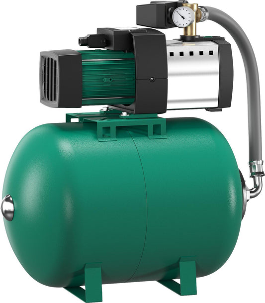 Mehrstufige Kreiselpumpe, Hauswasserwerk HiMulti 3H, mit Druckschalter