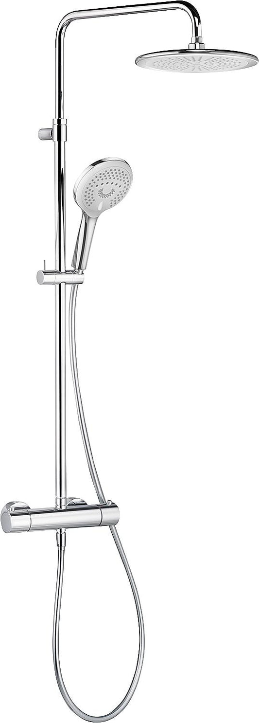 Brause-System Kludi Freshline verchromt, mit Thermostat,höhen- verstellb.950-1250mm