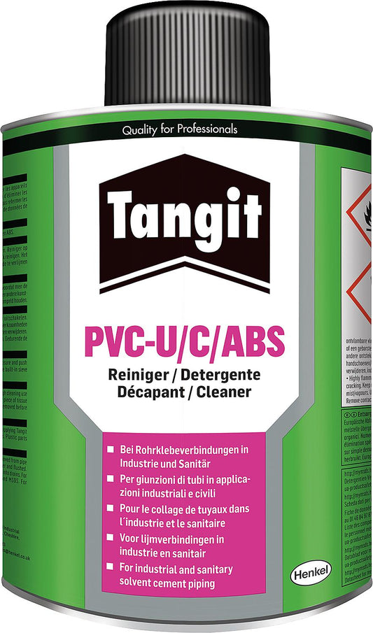 PVC-U - adhesive fitting TANGIT cleaner, 1/8-liter canister