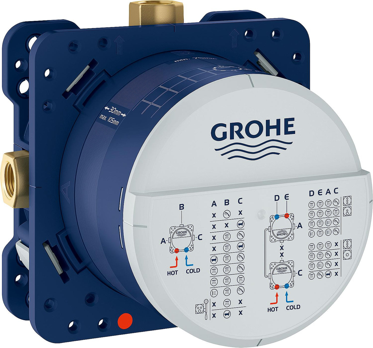Grohe Rapido SmartBox concealed installation unit