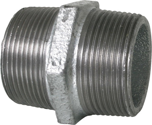 Tempergussfitting verzinkt Nr. 280 Doppelnippel, Ø 4"