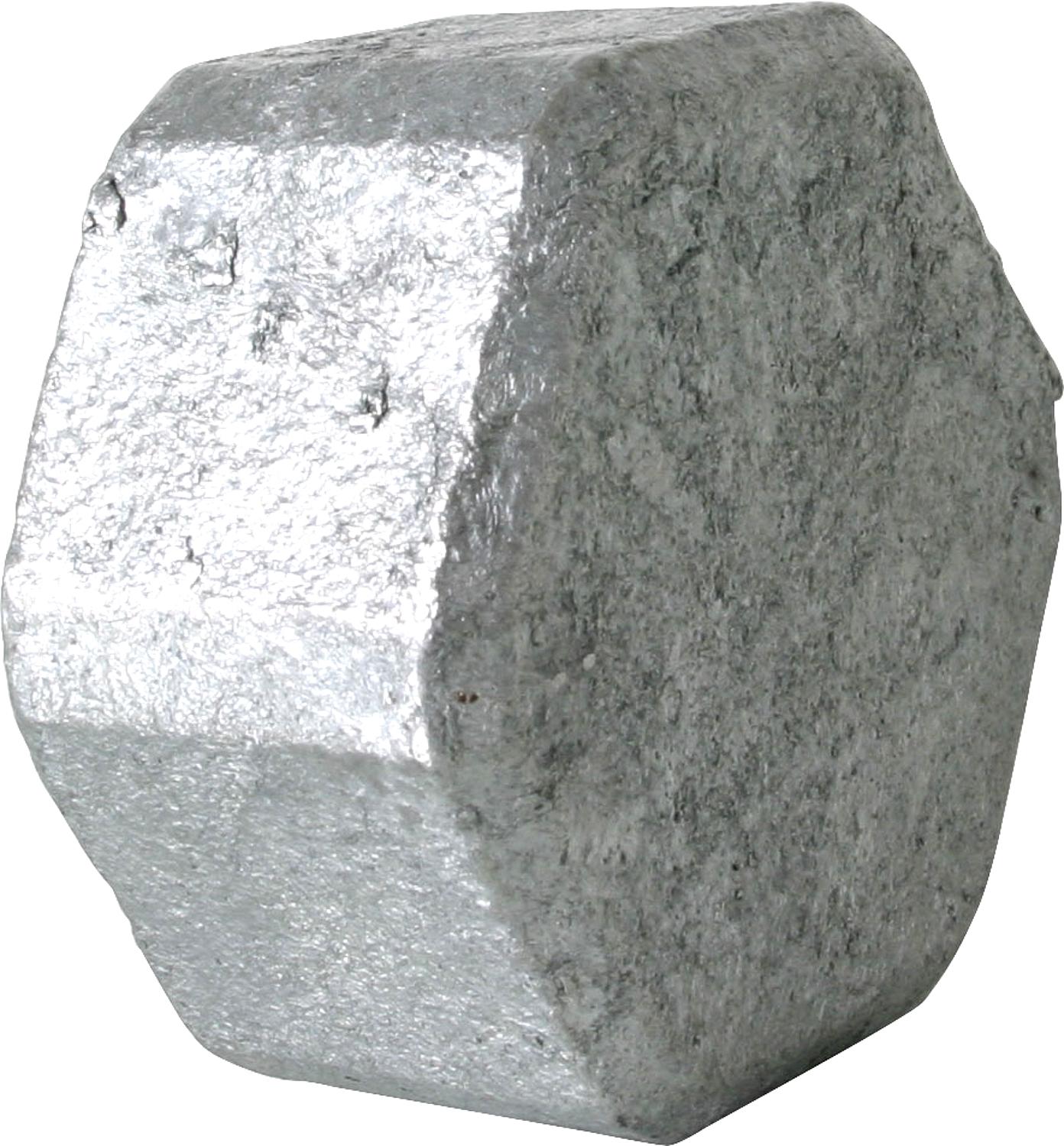 Tempergussfitting verzinkt Nr. 300 Kappe, Ø 3"