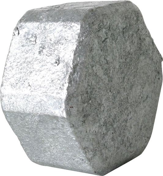 Tempergussfitting verzinkt Nr. 300 Kappe, Ø 3"