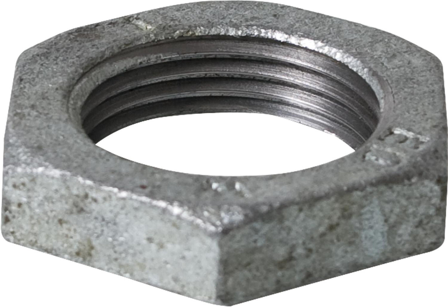 Malleable iron fitting, galvanized, No. 310, locknut, Ø 1/2"