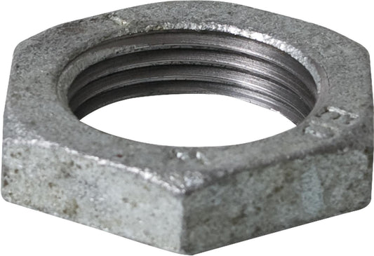Malleable iron fitting, galvanized, No. 310, locknut, Ø 1/2"