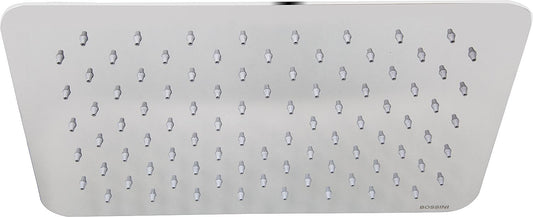 EJONA-INOX 1 shower head, spray pattern 1, 300x200 mm, polished stainless steel