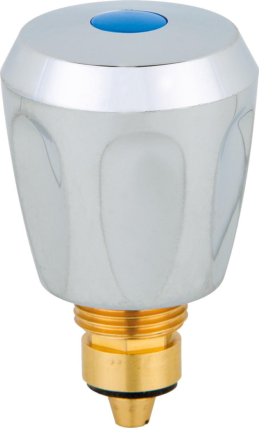 Partie supérieure KWC G 3/8" avec poignée, chromée, bleue Réf. : 148.41 Z 345