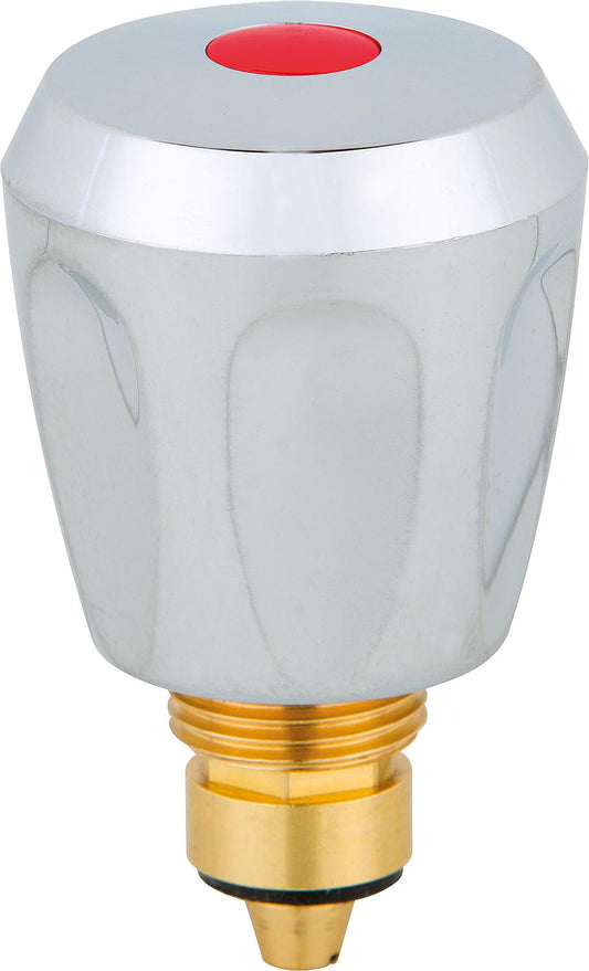 Oberteil KWC G 3/8" mit Griff, verchromt, rot Ref.:148.41 Z 346