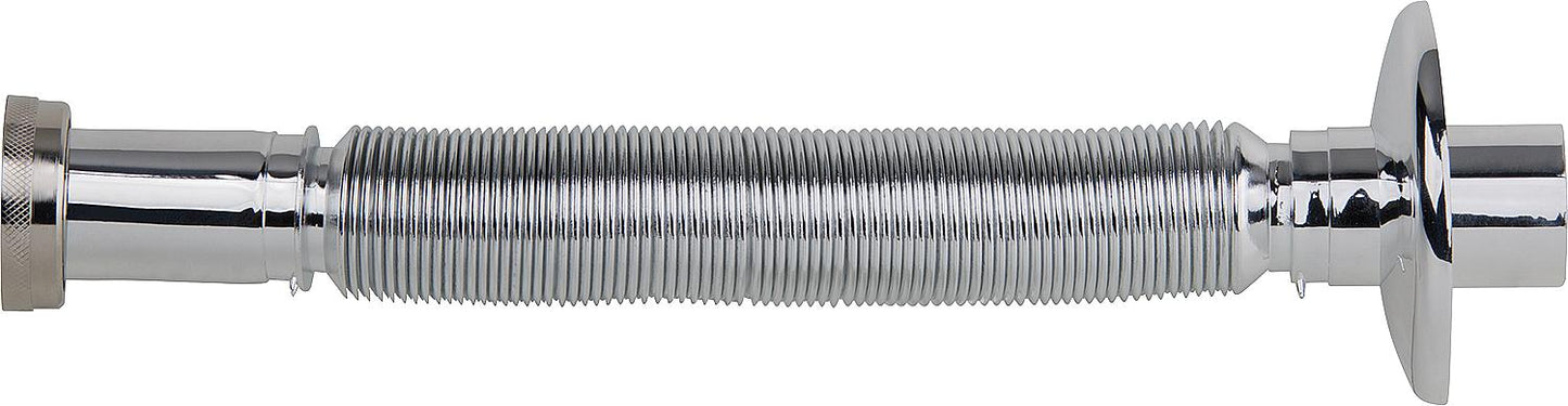 Tuyau de raccordement flexible chromé, Ø 40 mm, DN40 (1 1/2")